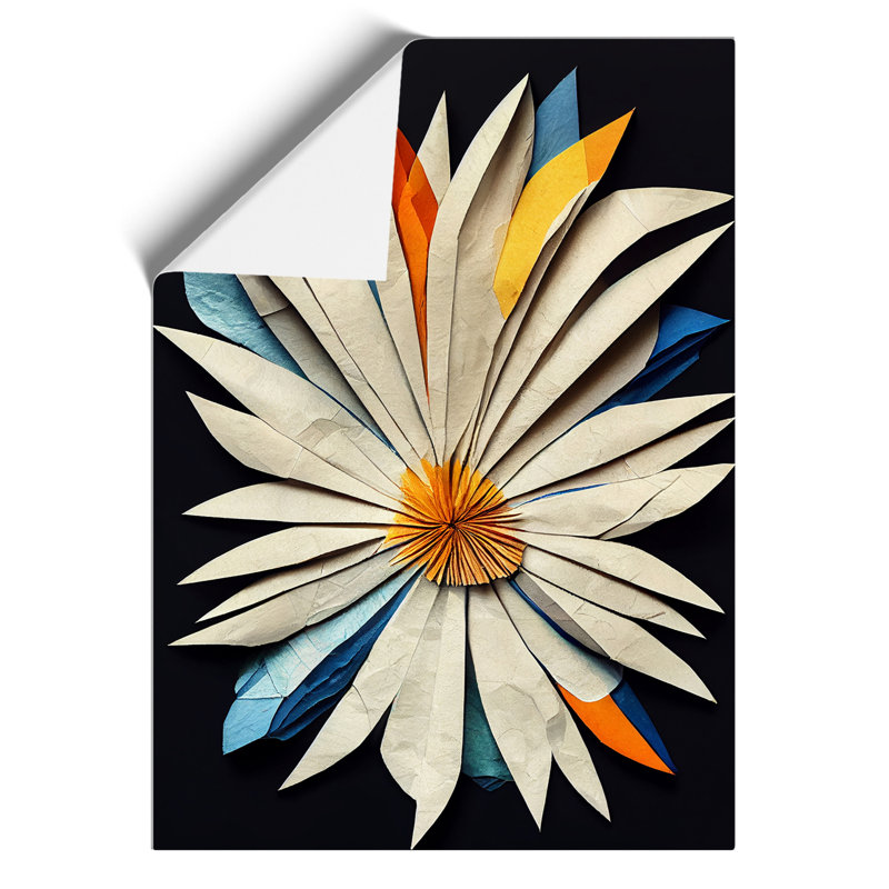 XV1022-3400X Paper Flower - Print, 29.7cm H x 21cm W, Paper