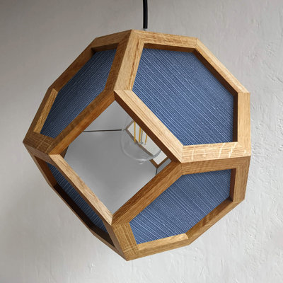 Chew 1 - Light Oil Geometric Pendant