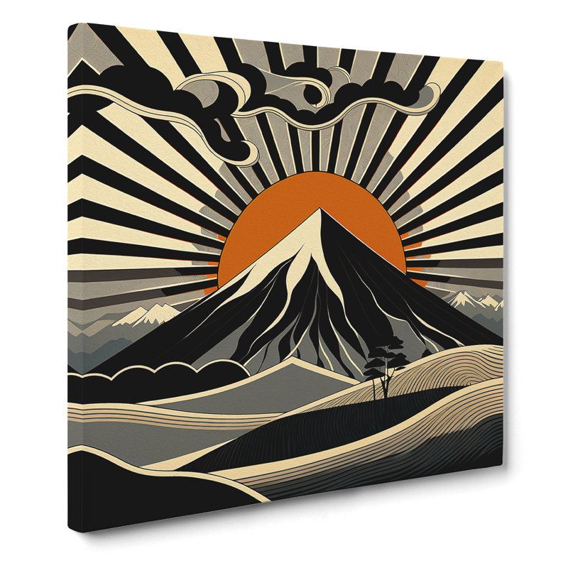 Mount Fuji - Wrapped Canvas, 50cm H x 50cm W x 3cm D