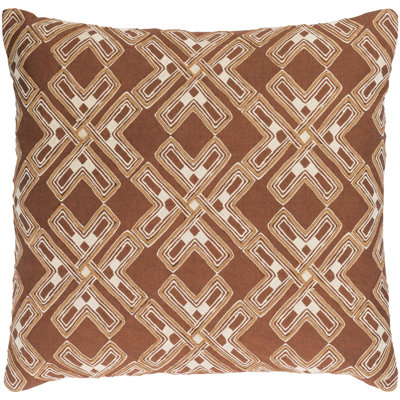 Subira Down Geometric Throw Pillow