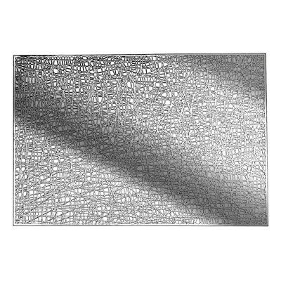Vinyl Geometric Rectangle Placemat