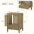 23.6'' Single Bathroom Vanity Base Only
