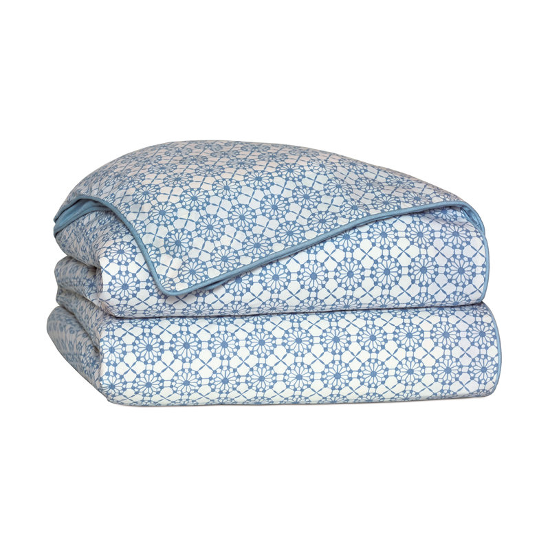 Penelope Coastal Cotton Geometric Shapes Comforter, King Comforter