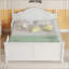 Lit pour enfants, lit plateforme double en bois avec tête et pied de lit-514731874