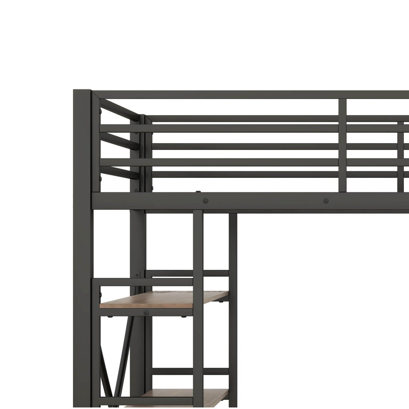 Lit mezzanine simple pour enfants Thornburg