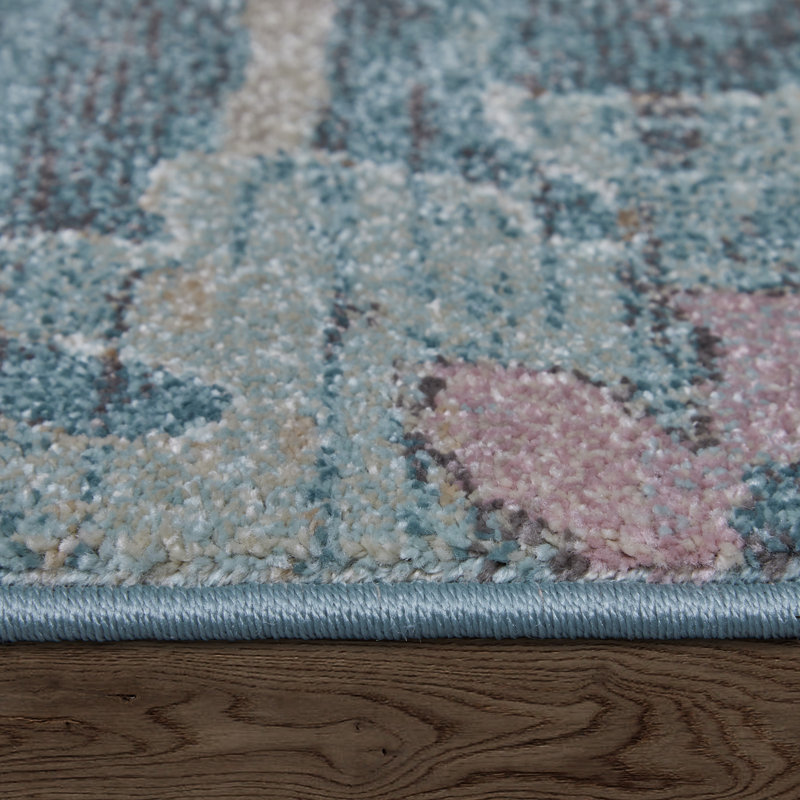 Odis Transitional Abstract Area Rug, Rectangle 12' x 15'