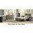 Hava Farmhouse 6 White Drawer Dresser for Bedroom, 55" Double Dresser & Chest of Living Room, TV Stand-114244269
