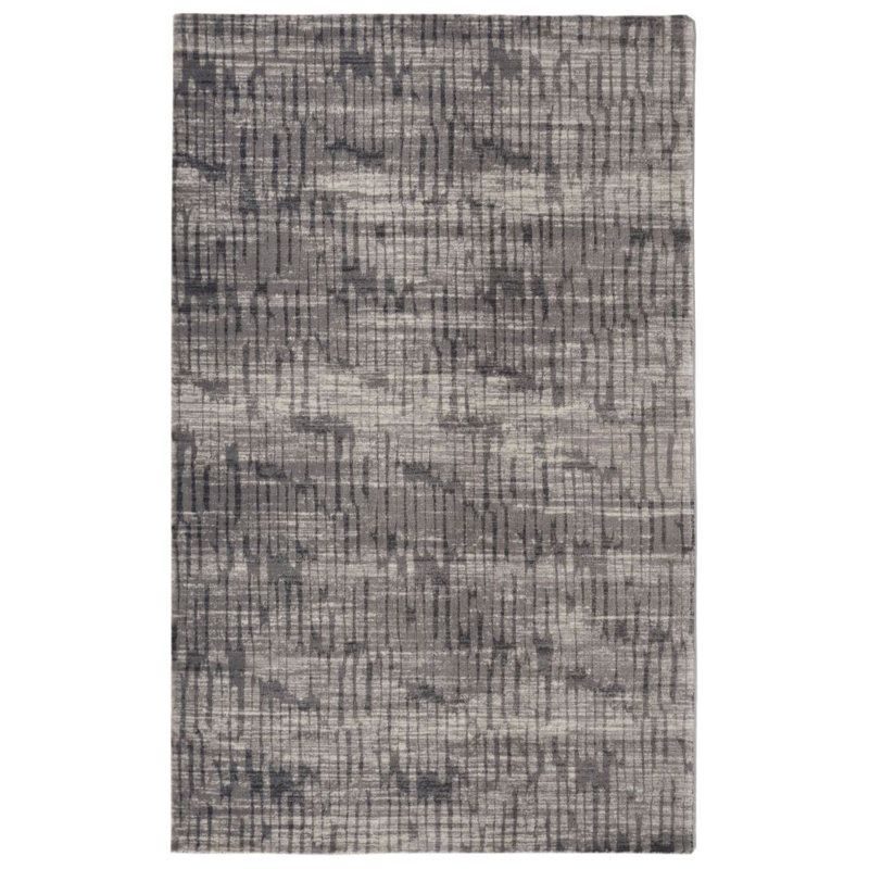 Tapis gris touffeté Labastron, Rectangle 3 pi x 5 pi