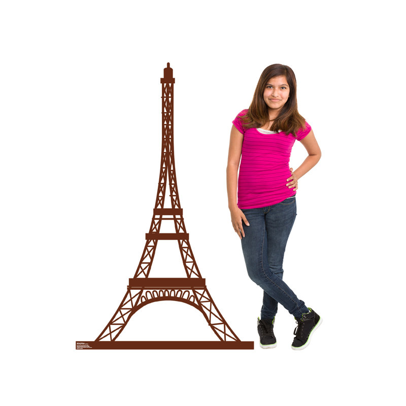 Paris 60'' Buildings & Architecture Cardboard Standup