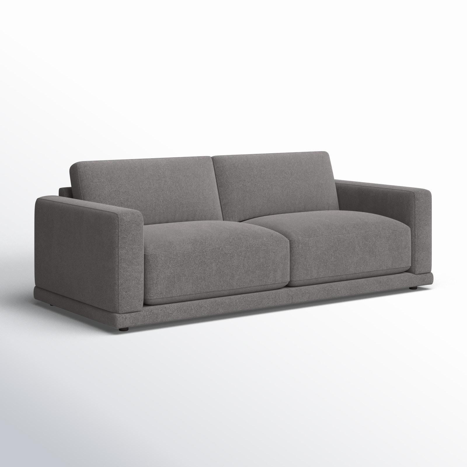 Blakes 91'' Upholstered Sofa, Elite Pewter