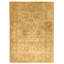 High-Quality Hand-Knotted Cream And Gold Area Rug