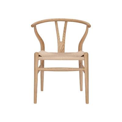 Chaise en bois massif Gunnur