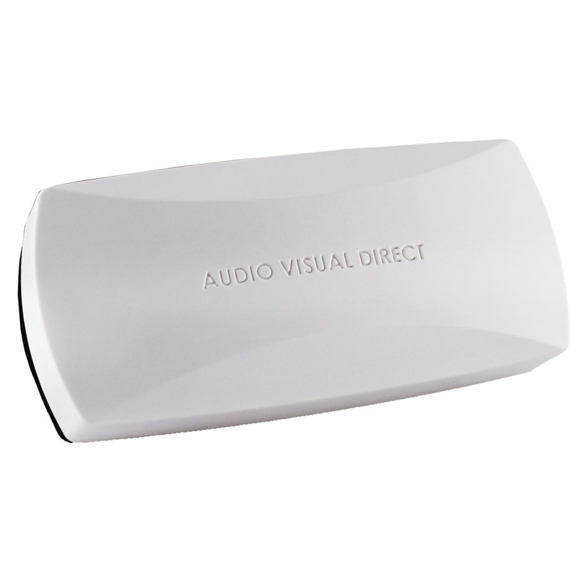 Audio-Visual Direct Plastic / Acrylic Dry-Erase Board Eraser, Whiite