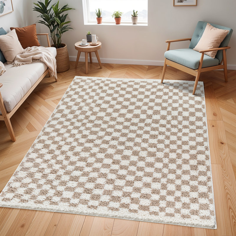 Alexann Geometric Area Rug, Rectangle 200 x 275cm