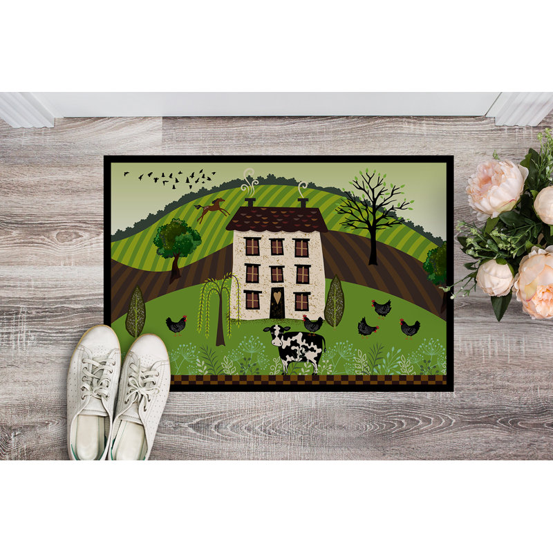 Jez Non-Slip Indoor Doormat