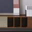Meuble télé en bois massif au design minimaliste-109751685