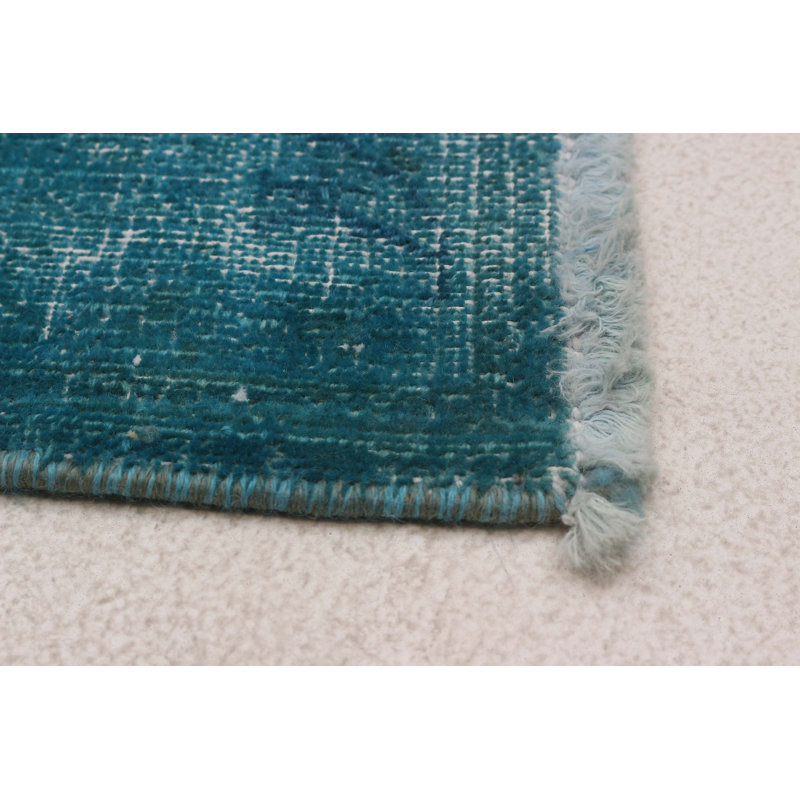 Tapis unique en laine de style années 1990 de 6 pi 6 po x 9 pi 1 po Albieris