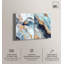 «Blush Pink Whimsy Blue Art», ensemble de 2 panneaux imprimés sur acrylique -1804250838
