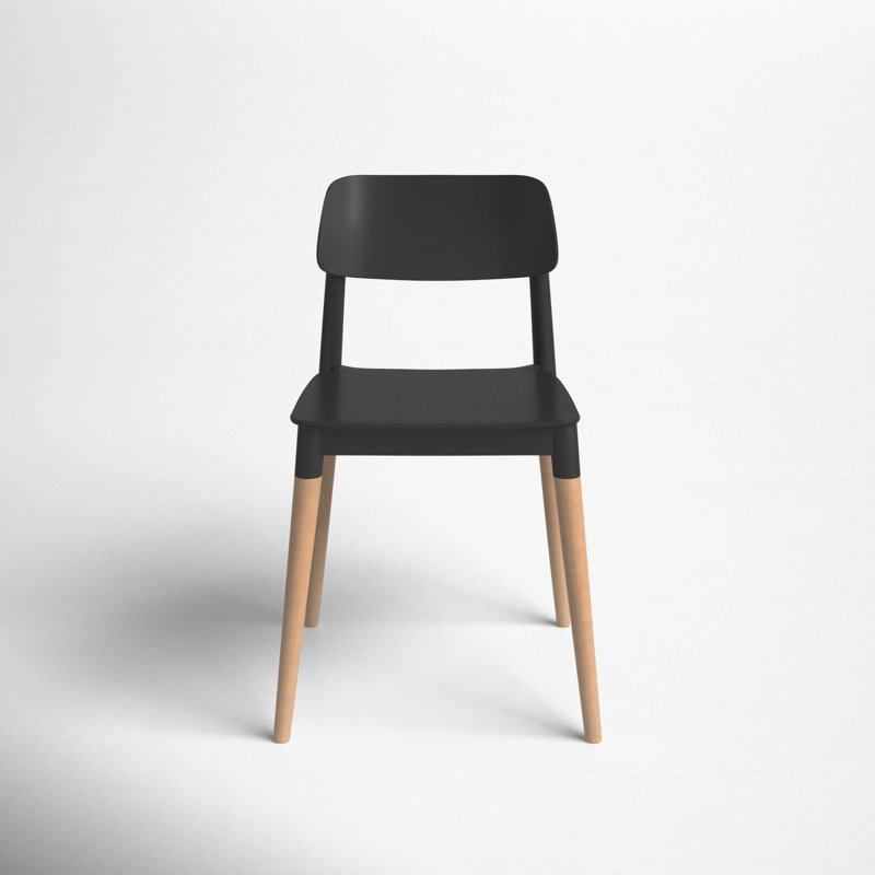 Jago 17.7'' H Side Chair, Black, 1