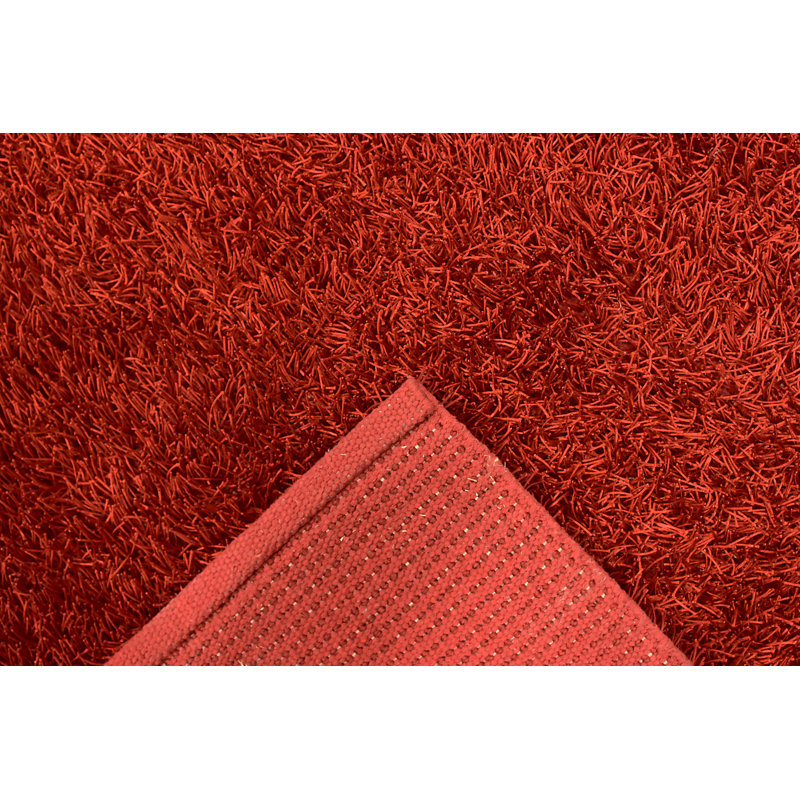 Marmala Striped Hand Woven Shag Area Rug, Rectangle 170cm x 240cm