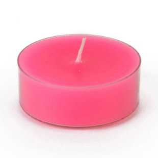 Unscented Tealight Candle with Plastic Holder