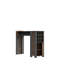 Lanham Mercury Row Bar Counter with Manufactured Wood Outer Material