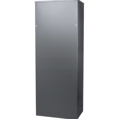 Boîte à colis verrouillable pour véranda - livraison sécurisée, acier gris, fente de 13 po x 6 po, 10,5 po x 15,4 po x 41,5 po, porche verrouillable en acier facile à installer, victoires pratiques