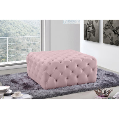 Crompton 83cm Wide Tufted Square Ottoman