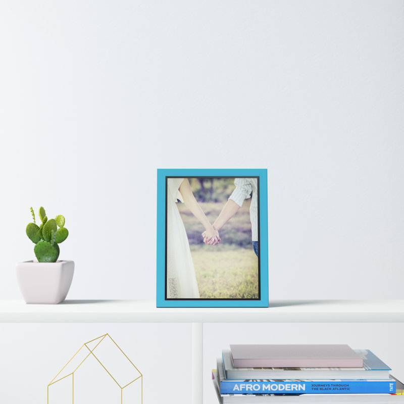 Totka Beveled Picture Frame, 4" x 6", Blue