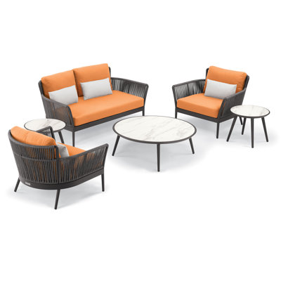 Nette Outdoor 6 - Piece Conversation Set