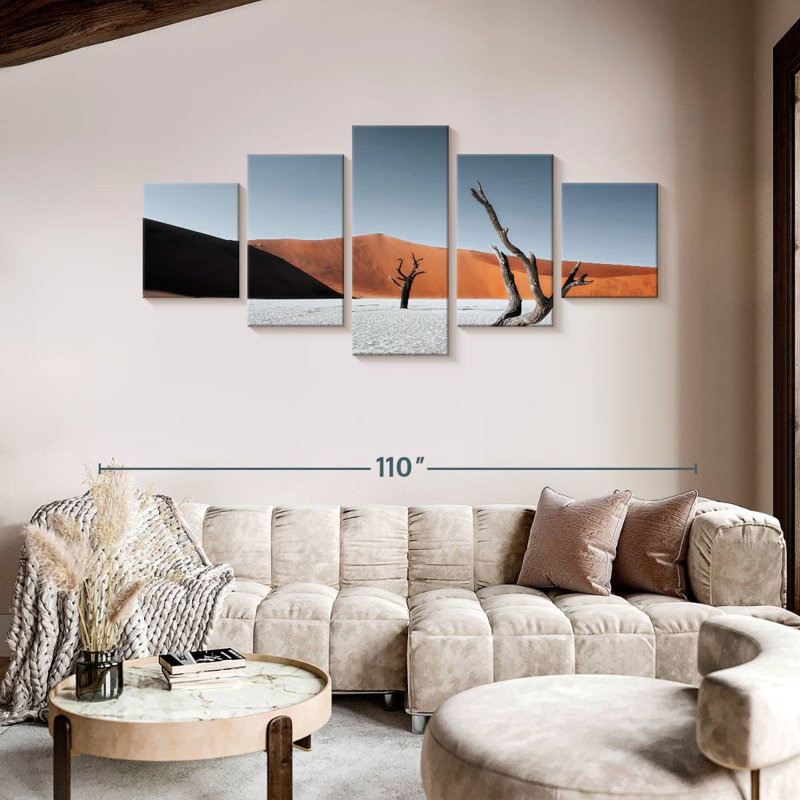 Namibian Sand Dunes, 42" H x 92" W