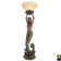 Goddess Offering Mermaid Torchiere Lamp