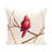  Housse et insert pour coussin Cardinal-19815447