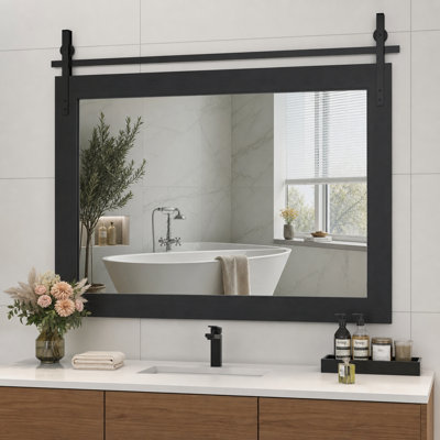 Contemporary Farmhouse Bathroom Mirror