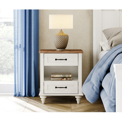 Table de chevet 2 tiroirs Scarlett