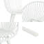 (Set of 2) Indoor/Outdoor Patio Dining Chairs
