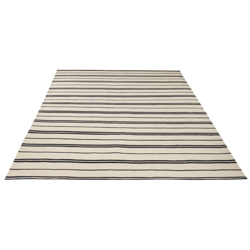 Ralph Lauren Sagaponeck Stripe Wool Striped Rug, Rectangle 10' x 14'