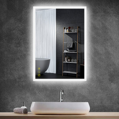 Miroir de salle de bain à DEL Captolia