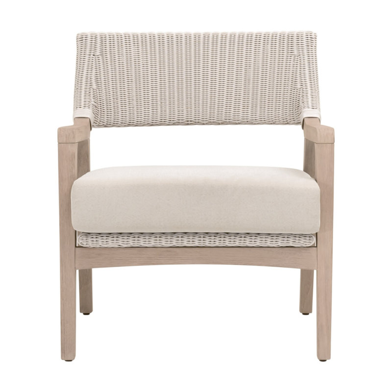 Fauteuil d'appoint d'extérieur en tissu Lucia Performance