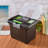 Portable Lockable File Plastic Box Set