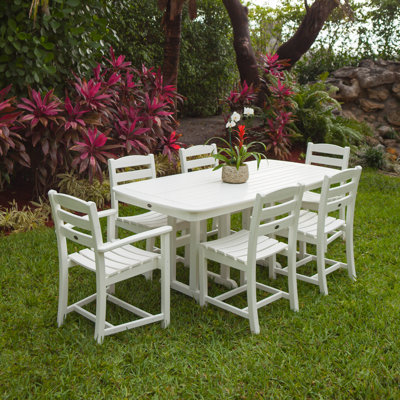 Ensemble repas 7 pièces POLYWOOD La Casa Café