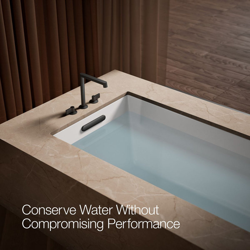 Components Deck-Mount Bath Spout With Row Design, Matte Black