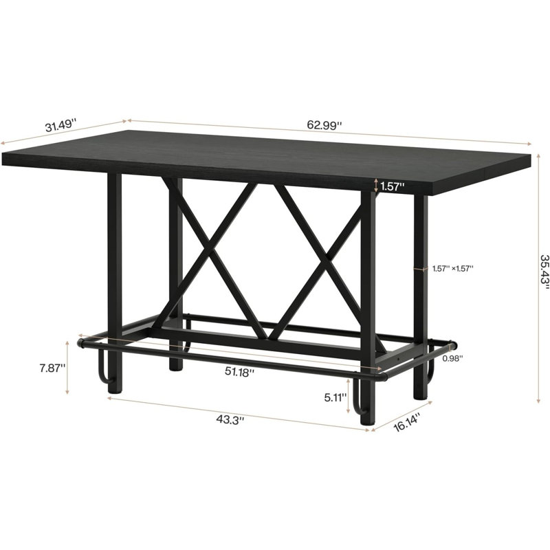 Bar Table,Dining Table,Rectangular Kitchen Table,Coffe Table