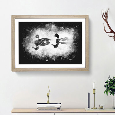 Mallard Ducks - Picture Frame Painting Print