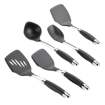 Kitchen Gadgets Set 5PC, Space Saving Cooking Tools Kitchen Accessories  (Black)