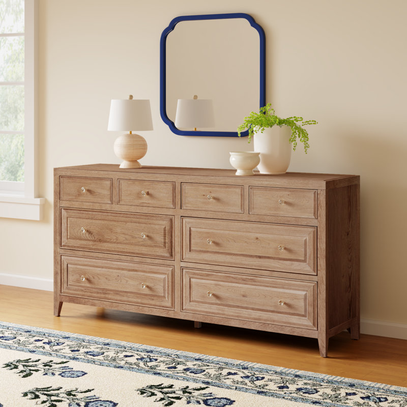 princess polly baby blue dress Ashley Fortlorn 6-Drawer Dresser in Walnut Brown main image 1