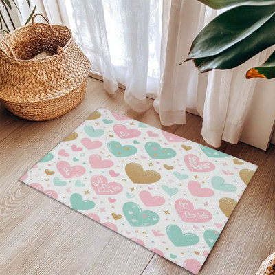 Tapis tressé Heartfelt Affection Vibes