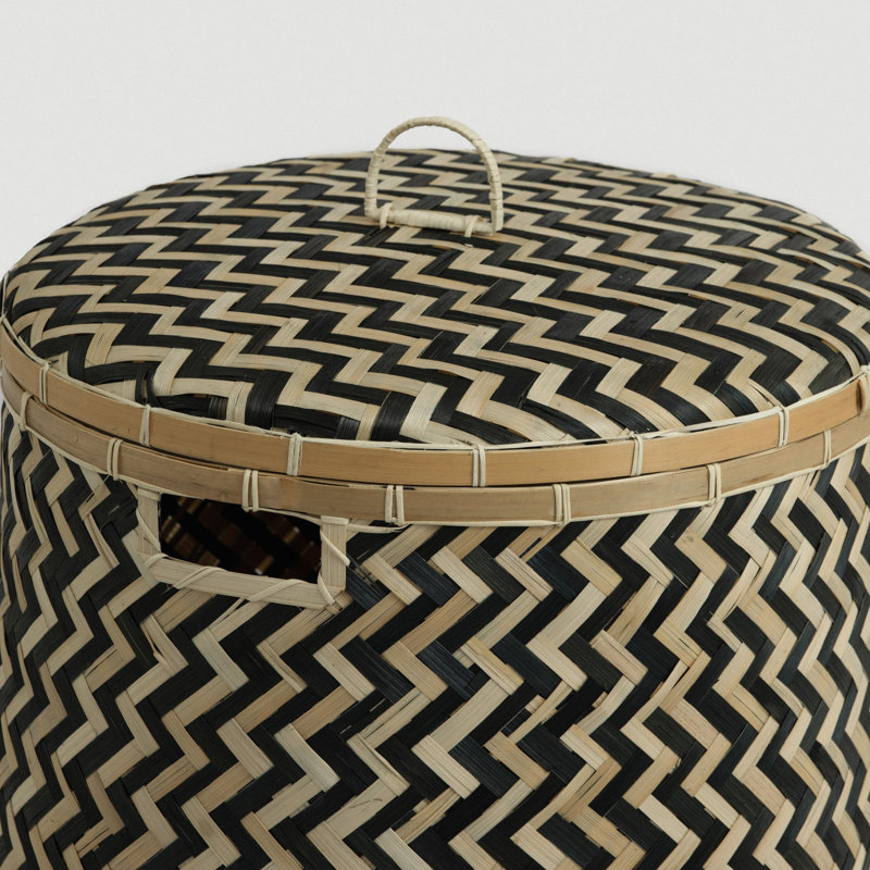 Panier en bambou Java - Grand, H 19,75 po x l 17 po 
