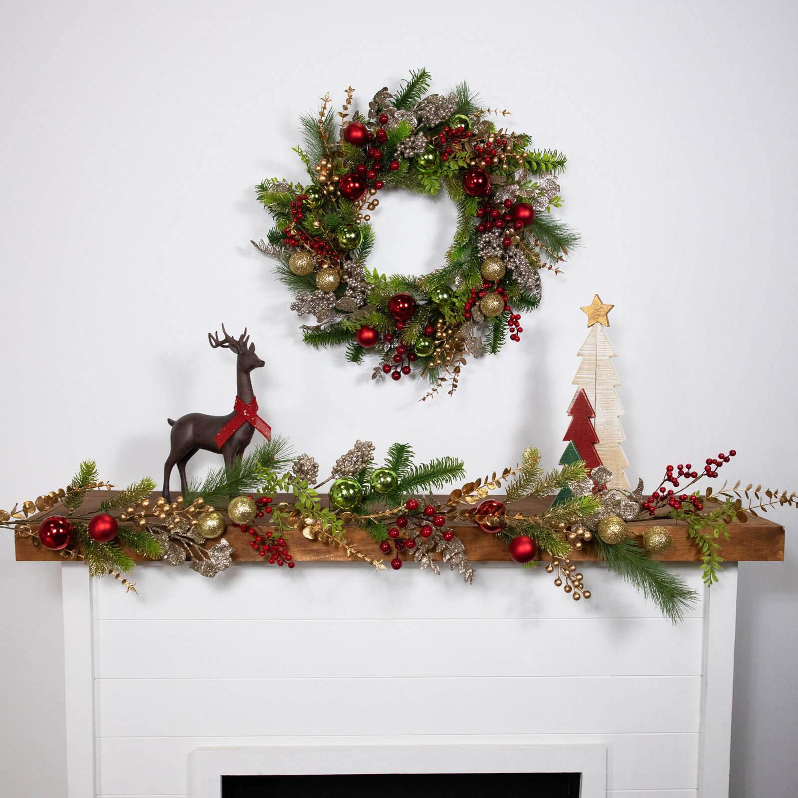 10'' in. Faux Garland