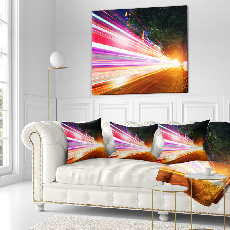 Coussin Cityscape, 18 po x 18 po, Carré